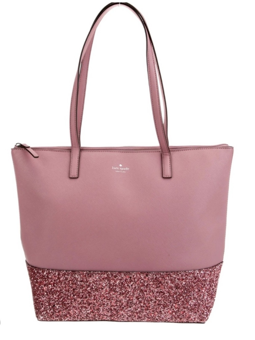 Kate Spade- BNWT Greta court glitter penny tote